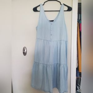 Velvet Heart Tiered Tencel Dress